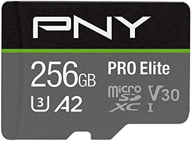PNY 256GB PRO Elite Sınıf 10 U3 V30 microSDXC Flash Bellek Kartı