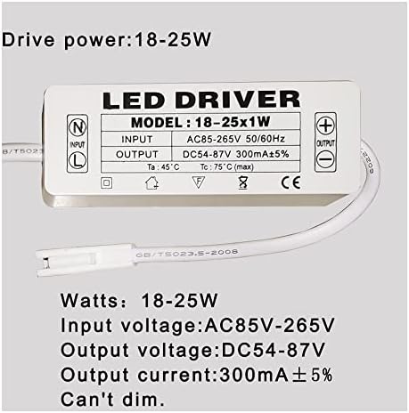 LED Sürücü 300mA 1 W 3 W 5 W 7 W 12 W 18 W 20 W 25 W 36 W için LED güç kaynağı Ünitesi AC85 - 265V Aydınlatma Transformers için