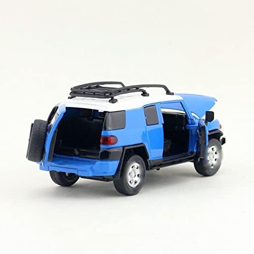 CHENRONG Alaşım Araba Oyuncak 1: 32 T-OYOTA için FJ Cruiser SUV Alaşım Metal Diecasts Araba Simülasyon Geri Çekin Modeli Oyuncak