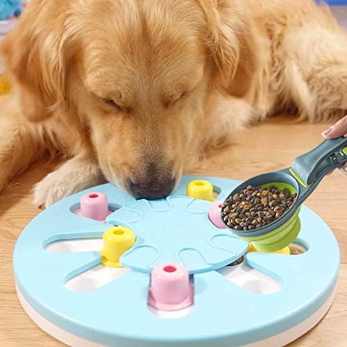 PGFUN köpek maması Kepçe, Pet Gıda Kepçe ile Katlanabilir Silikon Ölçüm Fincan, 3 in 1 Klip Scoop için Kedi köpek Maması