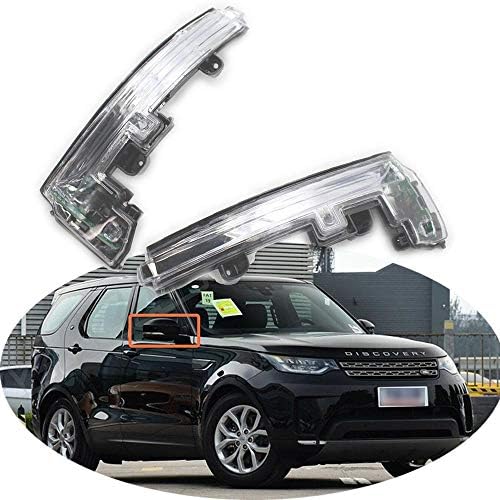Üç T LED Araba Yan Ayna Dönüş sinyal ışığı Ön Sol Sağ Yan Ayna Dönüş sinyal lambası Otomatik Dış ışıklar Land Rover 2014-2018