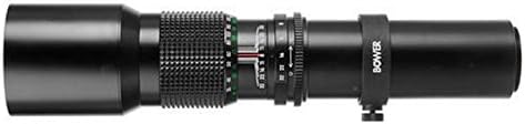 Vivitar 500 mm f/8 Telefoto Objektif (100D) SL1 Canon Digital EOS Rebel İçin, (450D) 650D (700D)) T5i, Seviyesi (, T3 (Rebel