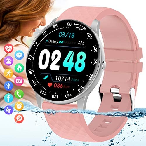 Peakfun akıllı saat ile Kalp Hızı Kan Basıncı Monitörü IP67 Su Geçirmez Bluetooth Smartwatch Akıllı spor Aktivite Tracker İzle