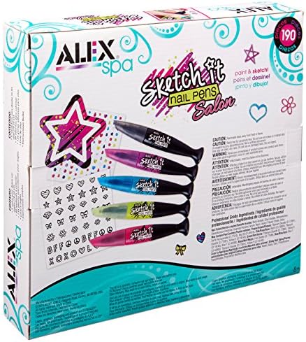 ALEX Oyuncaklar Kroki Tırnak Kalemleri Salon Kız Moda Etkinliği