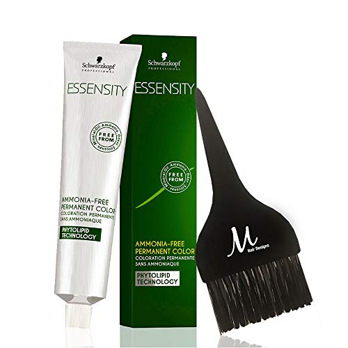 Schwarzkopf Essensity %5.5 18 Hacim Yağ Geliştirici 1 Litre ve M Saç Tasarımları Renk Tonu Fırça / Tarak (Paket -2 ürün)