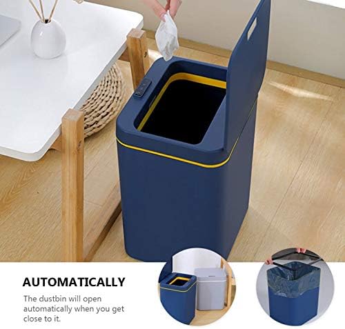 GYZX Akıllı çöp tenekesi Temassız çöp tenekesi Otomatik İndüksiyon çöp tenekesi Çalışma, Oturma Odası için uygun