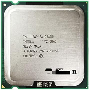 Bilgisayar Yedek parçaları Quad Q9650 3.0 GHz Dört Çekirdekli CPU İşlemci 12 M 95 W 1333 LGA 775 Bilgisayar İşlemci