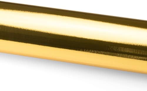 60x 600 (5FTx50FT) fırçalanmış Alüminyum Krom Altın Araç Vinil Wrap Sticker Çıkartma Sac Film Hava Yayın Kanal Kabarcık Ücretsiz