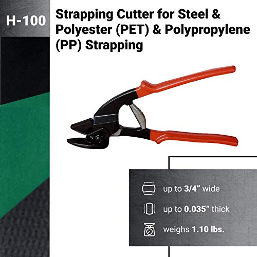 IDL Paketleme Çelik ve Polyester (PET) ve Polipropilen (PP) için 3/8 ila 3/4 Genişliğinde ve 0.035 Kalınlığa kadar Bantlama için