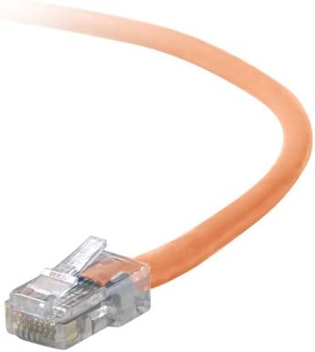 300Ft Cat6 Plenum Ethernet Kablosu 550 MHz Turuncu