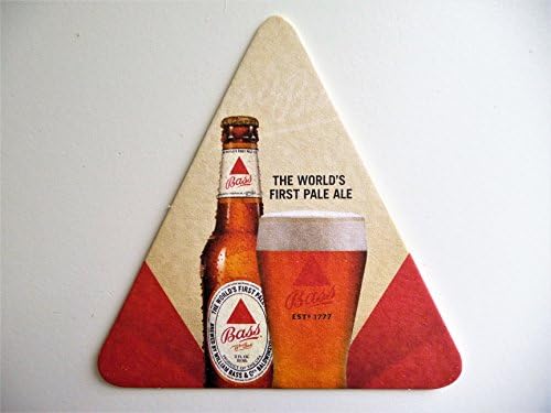 Bas Ale Bira Klasik Üçgen ~ Dünyanın İlk Soluk Ale ~ Coaster 4 Paket
