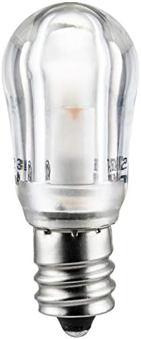 Sunlite 41069-SU LED Gece Lambası Ampul S6 Gösterge Ampulü Kısılabilir, Avize E12 Tabanı, 6 Sayım (1 Paket), Sıcak Beyaz