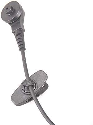 Kymate 2.5 mm Jack Alıcı / Dinlemek SADECE Gözetim Kulaklık Kulaklık ile Temizle Akustik Bobin Tüp Kulaklık Ses Kiti için İki
