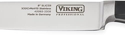 Viking Profesyonel Çatal Bıçak Oyma Bıçağı, 8, Siyah