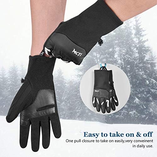 Botack kış koşu eldivenleri dokunmatik ekran Polar Polar eldiven erkek kadınlar için
