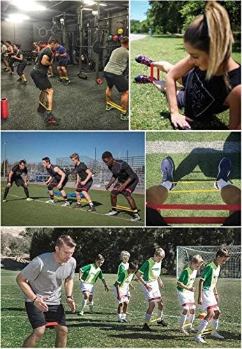 Direnç Döngü Egzersiz Bantları, Direnç Egzersiz Bantları için Ev, Fitness, Germe, Gücü Eğitim, Yoga, Pilates, 5 Set Direnç Döngü