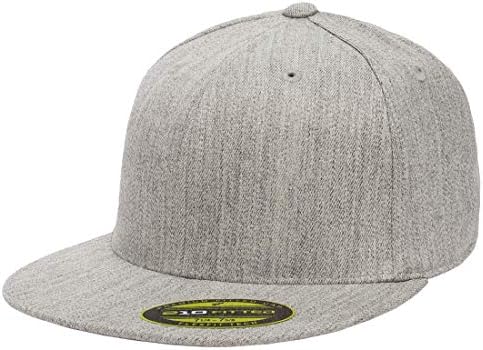 Flexfit Premium 210 Gömme Ballcap / Düz Kenarlı, Yün Karışımı, Şapka Astarlı Beyzbol Şapkası