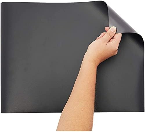 Manyetik Kuru Silme Kara Tahta İşaretleri (Siyah, 17 x 13 inç, 2 Paket)