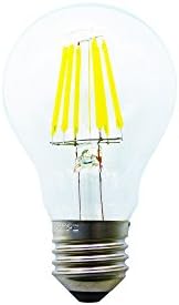 Mengjay 1 Adet A60 (60mm) Vintage Edison LED Ampul,6 W Antika LED Ampul 45 Watt Eşdeğer Ev Süslemeleri için,E26, 6000 K, Soğuk