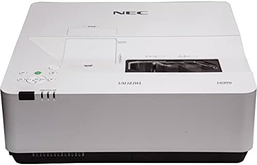 NEC Ekran NP-UM383WL Ultra Kısa Mesafeli LCD Projektör-16: 10-1280 x 800 - Ön, Arka, Tavan-20000 Saat Normal ModeWXGA-380000: