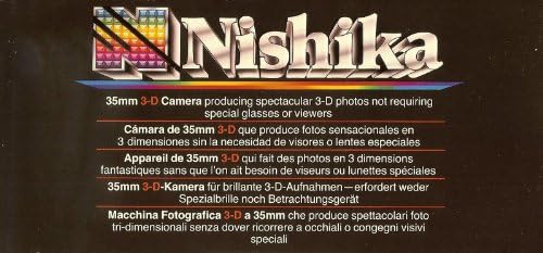Nishika N8000 35mm 3 Boyutlu Film Kamerası