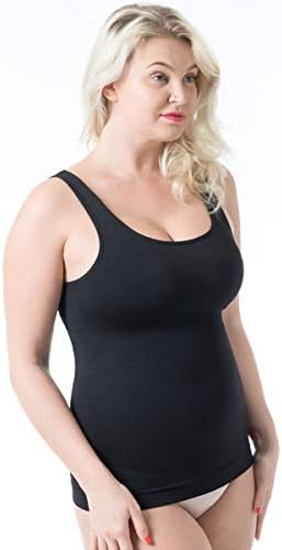 EUYZOU kadın Karın Kontrol Shapewear Tank Tops-Dikişsiz Vücut Şekillendirici Sıkıştırma Üst