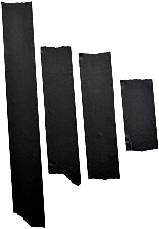 Bant King Gaffers Bant ( 2 Rulolu Paket) - Rulo Başına 2” G x 30 Metre (180 ft) - Kumaş Mat Siyah Destek-Kauçuk Yapıştırıcı Kalıntı