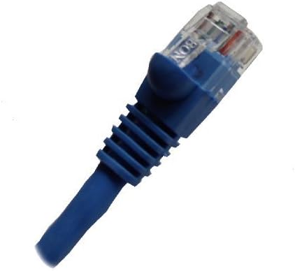 Profesyonel Kablo Kategorisi 5E Ethernet Ağ Yama Kablosu, Kalıplı Snagless Önyüklemeli, 50 Fit, Mavi (CAT5BL-50)