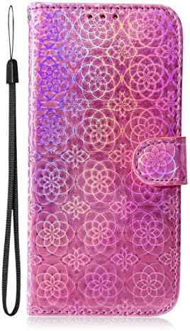 Cep Telefonu Kılıfı ıçin Huawei Mate 20 Lite Düz Renk Renkli Manyetik Toka Yatay Çevir PU Deri Kılıf Tutucu ve Kart Yuvaları
