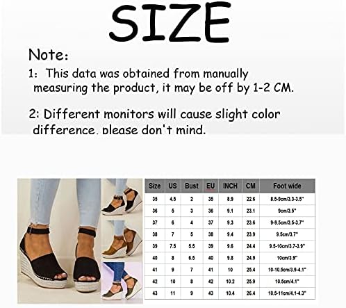 YUND Kadın Sandalet Yaz, kadın Moda Donuk Lehçe Dikiş Peep Toe Takozlar Çile Sandalet Flatform Ayakkabı kadın 2021 Rahat platform
