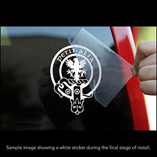 Blair İskoç Klan Vinil Sticker Çıkartma Tartan Afiş Seçeneği ile Aile