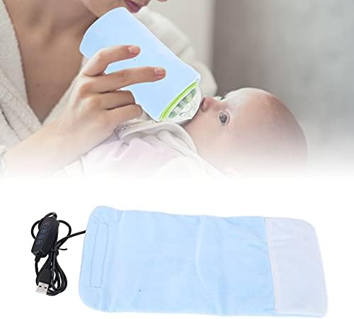 Gaeirt USB Süt Şişesi Sıcak Isı Kaleci, Herhangi bir Zamanda sıcak Tutun Bebek Sütü Sıcak ısı Kaleci, Bebek için Plastik Şişeler