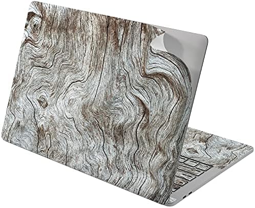 Lex Altern Vinil Cilt ile Uyumlu MacBook Hava 13 inç Mac Pro 16 Retina 15 12 2020 2019 2018 Ağaç Doku Kabuğu Katı Tahıl Kahverengi