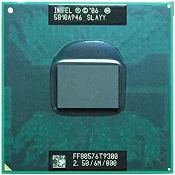WUYİN T9300 SLAQG SLAYY 2.5 GHz Çift Çekirdekli Çift İplik CPU İşlemci 6 M 35 W Soket P CPU İşlemciler