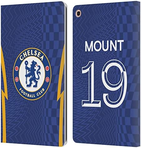 Kafa Durumda Tasarımları Resmi Lisanslı Chelsea Futbol Kulübü Christian Pulisic 2021/22 Oyuncular Ev Kiti Deri Kitap Flip Case