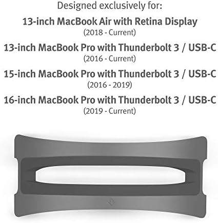 Oniki Güney BookArc için MacBook / Uzay-Tasarrufu Dikey Masaüstü Standı için Apple dizüstü bilgisayarlar (Uzay Gri) Yeni Sürüm