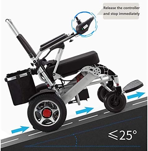 Elektrikli Tekerlekli Sandalyeler Uzaktan Kumanda Motorlu Güç Elektrik Tekerlekli Sandalye Hareketlilik Yardım Elektromanyetik