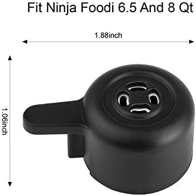 SiCheer Buhar Bırakma Kolu, düdüklü tencere Vana Değiştirme için Ninja Foodi OP401 / OP301 6.5, 8 Quart, Sicheer-NinjaFoodi-Basınç-Yayın-Vana