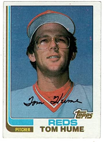 Tom Hume-Cincinnati Reds (Beyzbol Kartı) 1982 Topps 763 NM / MT