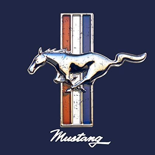 Tee Luv Erkek Ford Mustang Kapüşonlu Sweatshirt - Lacivert Kapüşonlu Ford Sweatshirt