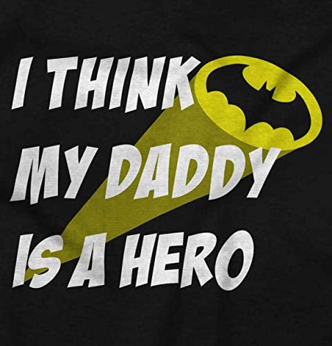 Sanırım babam bir Kahraman Süper Kahraman Bebek Romper Erkek ya da Kız