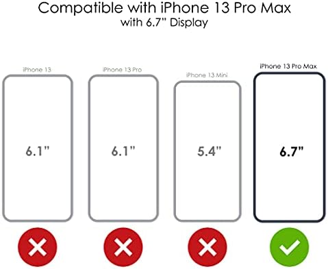 Distinctİnk Temizle Darbeye Hibrid Vaka iPhone 13 Pro MAX (6.7 Ekran) - TPU Tampon, Akrilik Geri, Temperli Cam Ekran Koruyucu-Şeker