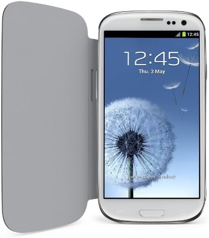 Samsung Galaxy SIII için Belkin PU Deri Folio Kılıf-Siyah