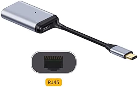 Chenyang CY USB3. 1 Tipi-C USB-C için 1000 Mbps Gigabit Ethernet Ağ LAN Adaptörü ile Tipi-C Kadın PD Güç Bağlantı Noktası için