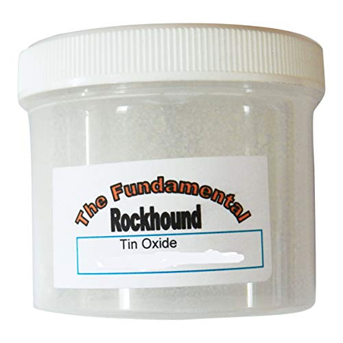 Temel Rockhound Ürünleri: Taş, Fayans, Granit, Mermer için 1/2 lb Kalay Oksit parlatma Tozu