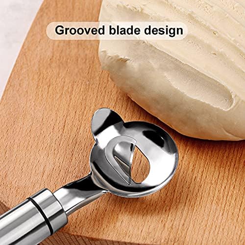 Mutfak Erişte Bıçağı, Pratik 304 Paslanmaz Çelik Kullanışlı Erişte Dilim Bıçağı Ev için Dayanıklı Hamur Kesmek için Sebze Doğramak