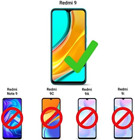 Moozy Şok Geçirmez Silikon Kılıf Xiaomi Redmi ıçin 9-Şeffaf Crystal Clear Telefon Kılıfı Yumuşak TPU Kapak