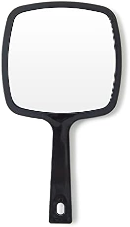 SGUTEN El Aynası, Makyaj için Saplı Küçük El Aynaları, 1 / 3X Maginfying Çift Taraflı Ayna, Berber, Tıraş ve Saç Kesimi için