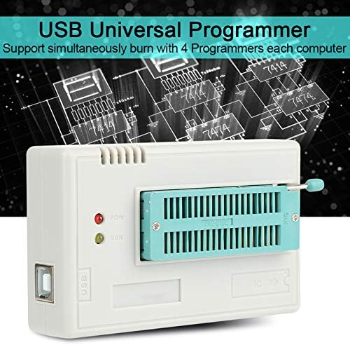 USB Evrensel Programcı için TL866II Artı EEPROM FLAŞ 8051 AVR MCU GAL PIC Güncelleme Aracı ile 10 Adaptörü