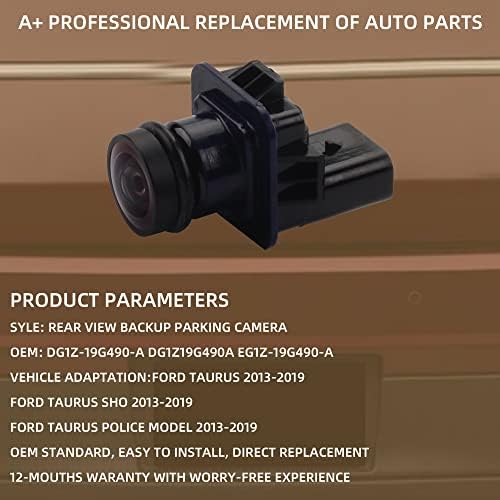 Dasbecan Dikiz Yedekleme park kamerası Ford Taurus 2013-2019 ile Uyumlu Değiştirir DG1Z-19G490-A EG1Z-19G490-A